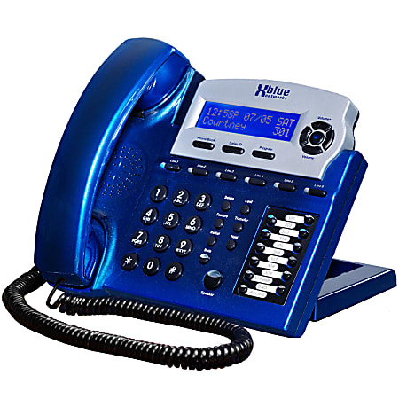 XBLUE Networks X16 Corded Telephone System, Vivid Blue