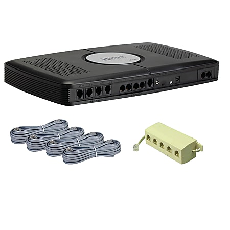 Xblue Networks X16 Corded Telephone System With Self Install Pack Charcoal Office Depot
