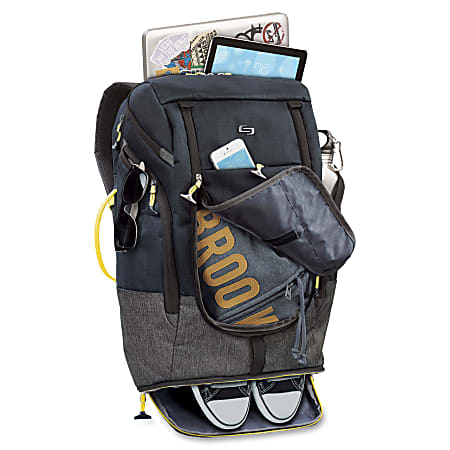 Solo New York Everyday Max Hybrid Backpack Duffel For 17.3 Laptops Office Depot
