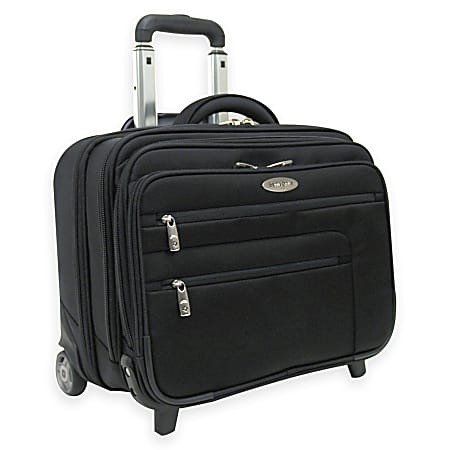 Samsonite® Wheeled Business Case With Removable Computer Sleeve, Black