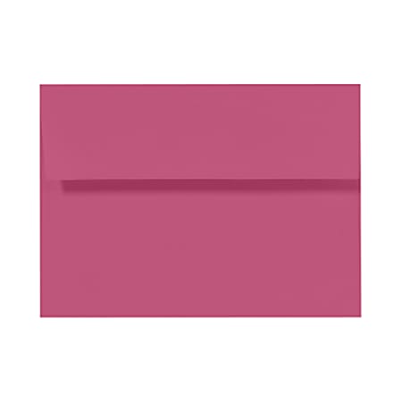 LUX Invitation Envelopes, A9, Peel & Press Closure, Magenta, Pack Of 500