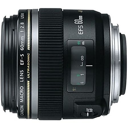 Canon EF-S 60mm f/2.8 Macro USM Lens - f/2.8