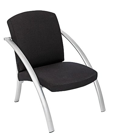 Alba CHNOVA1N Reception Chair, Black