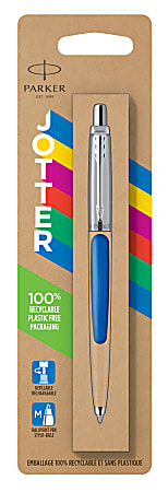 Parker Jotter Originals Ballpoint Pen, Classic Red Finish, Medium Point, Blue Ink, 1 Count