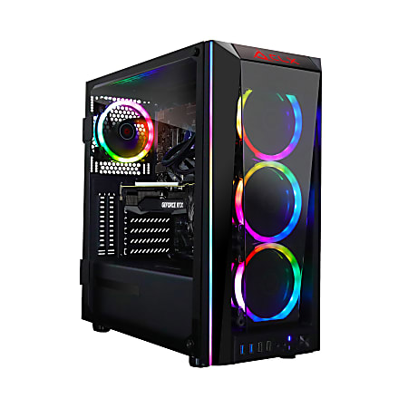 CLX SET TGMSETRTH0C40BM Liquid-Cooled Gaming Desktop PC, Intel® Core™ i9, 32GB Memory, 4TB Hard Drive/960GB Solid State Drive, Windows® 10 Home