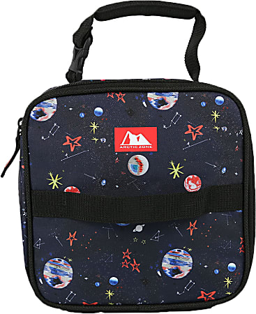 Arctic Zone Insulated 2-Way Carry Lunch Box, Galaxy