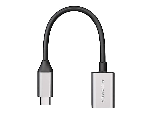 Targus® Sanho HyperDrive USB-C To USB-A 10 Gbps Adapter, Gray, HD425D