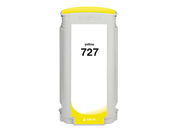 Clover Imaging Group Wide Format - 130 ml - yellow - compatible - box - ink cartridge (alternative for: HP 727, HP B3P21A) - for HP DesignJet T1500, T1530, T2500, T2530, T920, T930