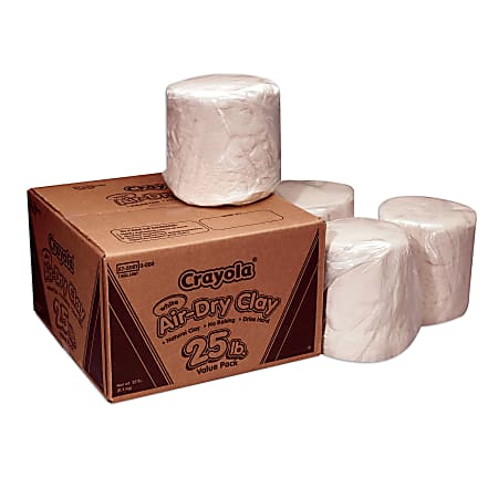 Air-Dry Clay, White, 25 lbs Air-Dry Clay, White, 25 lbs