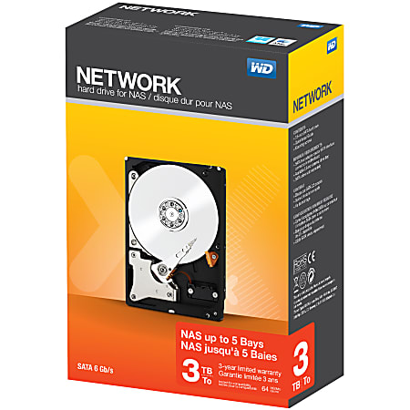 WD Network 3TB Hard Drive For Small Office/Home Office