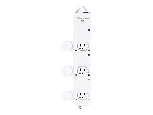 CyberPower Medical Grade MPV615P - Power strip - AC 100-125 V - input: NEMA 5-15P - output connectors: 6 (6 x NEMA 5-15R) - 16.4 ft cord