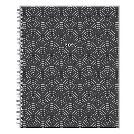 2025 Blue Sky Weekly/Monthly Planning Calendar, 8-1/2" x 11", Rising Clear, January To December, 148903