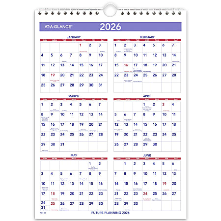 Amazon.com: 2025 Office Depot Monthly Wall Calendar, 11