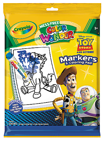 Crayola Color Wonder Coloring Pad Markers Cocomelon - Office Depot