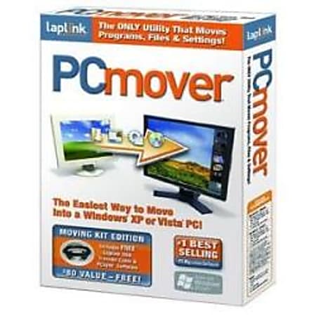 Laplink PCmover with USB 2.0 cable - Complete Product - 1 Migration
