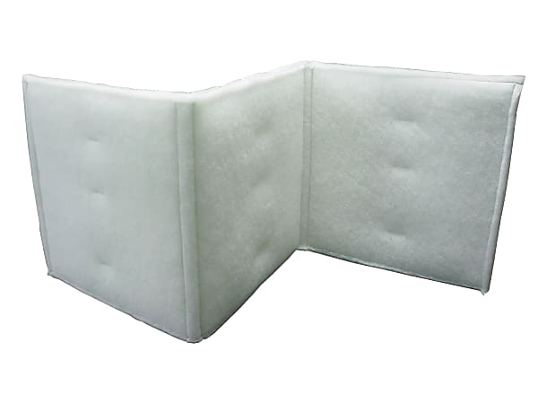 Tri-Dim HVAC Air Filters, 2-Ply Link Merv 6, 24"H x 24"W x 1"D, Case Of 12 Filters