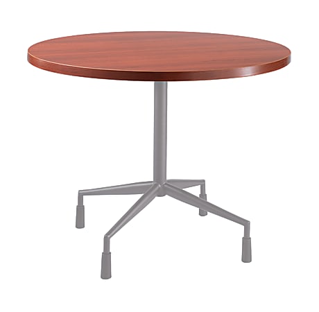 Safco® RSVP Table Top, Round, 42"W, Cherry
