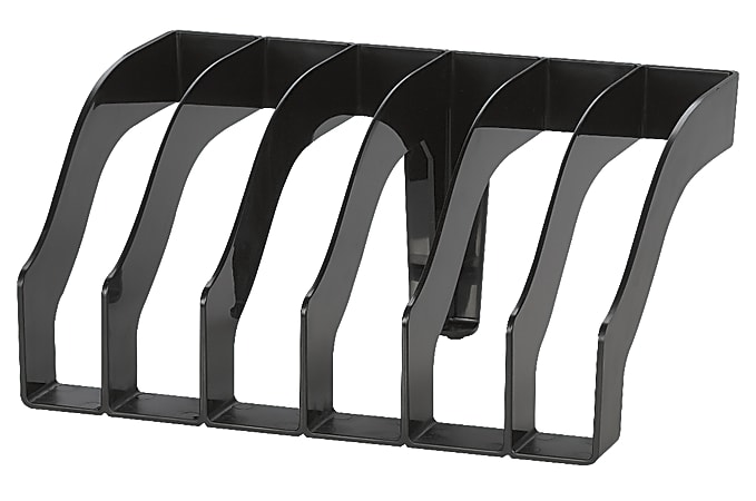 OfficeMax Plastic Super Sorter, Black