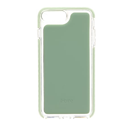 iHome Velo Impact Silicone Phone Case For iPhone® 6 Plus/7 Plus/8 Plus, Mint, IH8PS156PAE-OD