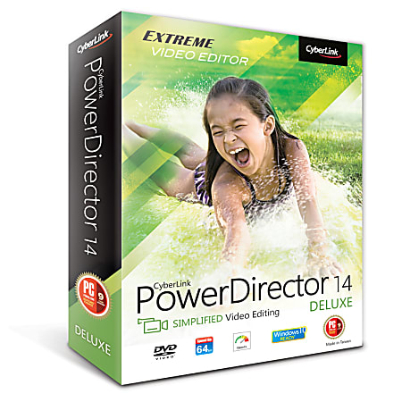 CyberLink PowerDirector 14 Deluxe , Download Version