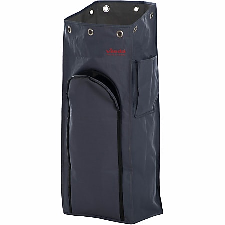 Vileda Professional VoleoPro Zipper Bin Bag Cover - 18.50 gal Capacity - 9.40