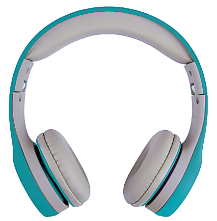 Ativa™ Junior On-Ear Wired Headphones, Teal/Gray, WD-LG01-GREEN