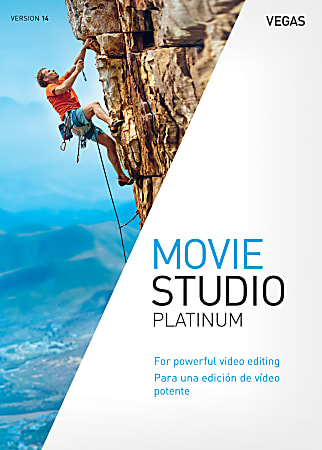 Magix VEGAS Movie Studio 14 Platinum, Disc, ANR007551BOXC