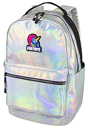 Fortnite Stamped Backpack With 18" Laptop Pocket, Iridescent