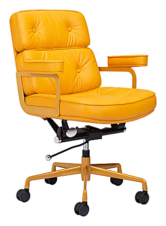 Mustard task chair outlet