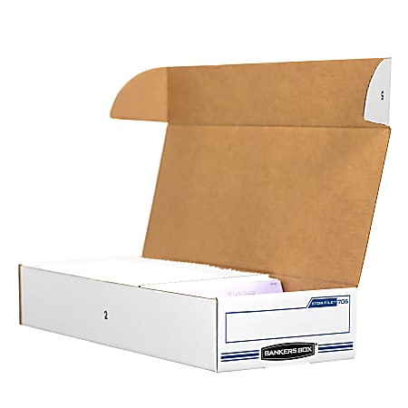 Bankers Box® Stor/File™ Check/Deposit Slip Storage Box With Flip-Top  Closure, 24