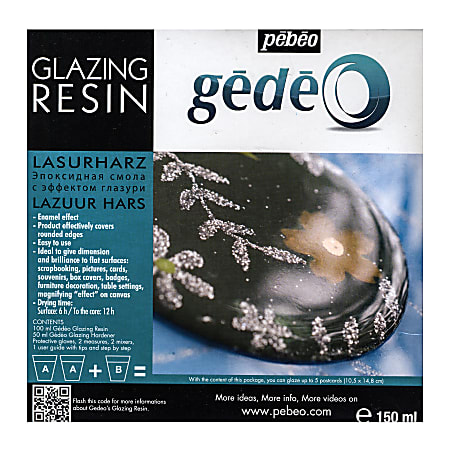 Pebeo Gedeo Glazing Resin, 150 mL