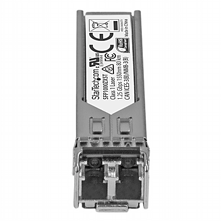 【60％OFF】 MSA ZX 1000BASE StarTech.com Compliant LC Module SFP Transceiver