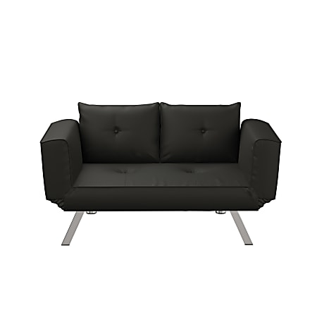 Lifestyle Solutions Serta Miles Convertible Futon with Wing
