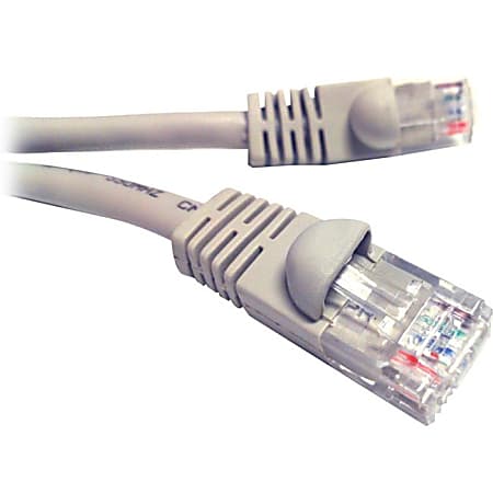 Professional Cable CAT5LG-25 Cat.5e UTP Patch Cable - 25 ft Category 5e Network Cable for Network Device - First End: 1 x RJ-45 Network - Male - Second End: 1 x RJ-45 Network - Male - Patch Cable - Gray