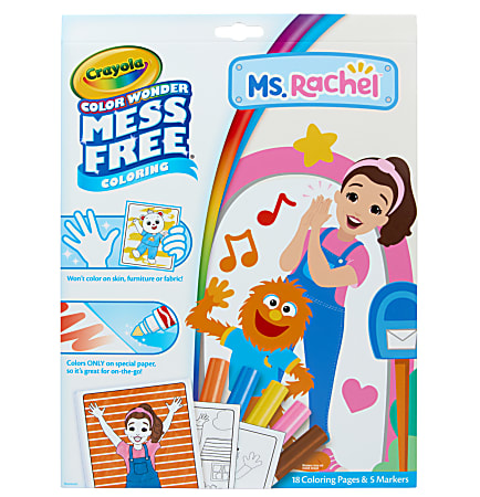 Crayola Color Wonder Coloring Pad &amp; Markers, Ms. Rachel