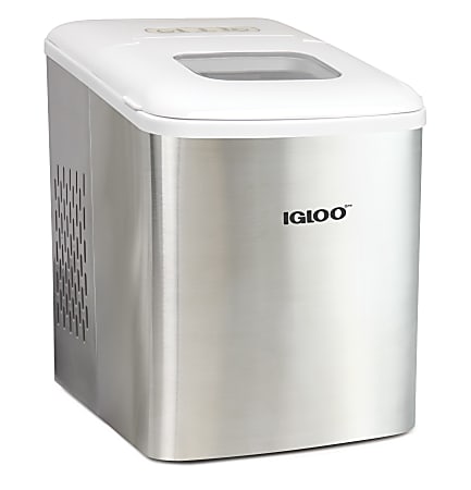 Igloo Automatic Self-Cleaning 26-Pound Ice Maker, Stainless