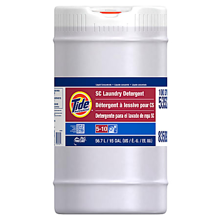 Tide Professional SC Laundry Detergent, Closed Loop, 15 Gallons