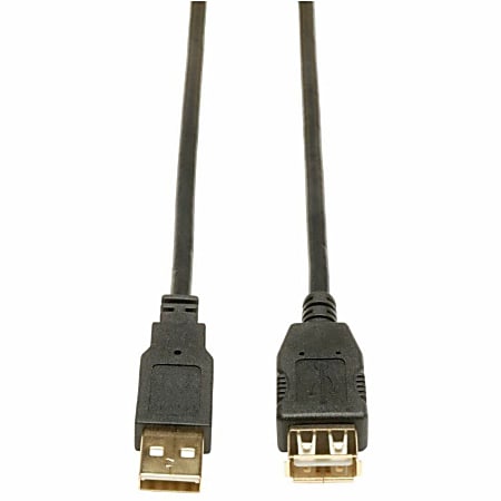 Eaton Tripp Lite Series 3ft USB 2.0 Hi-Speed Extension Cable Shielded A Male/Female 3' - USB extension cable - U024003