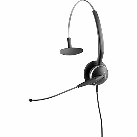 Jabra GN2100 Headset - Mono - Quick Disconnect - Wired - 80 Hz to 15 kHz - Over-the-head, Behind-th - 2104820105