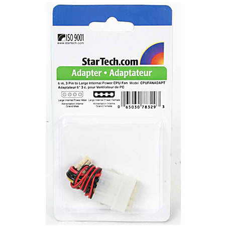 12in Fan Adapter - TX3 To 2X LP4 Power Y - View #4