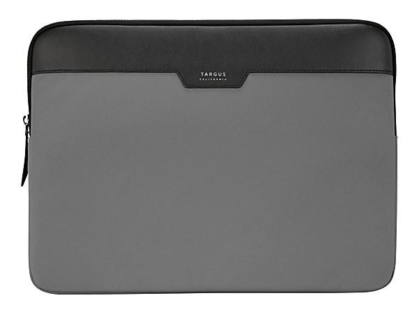 Targus® Newport Laptop Sleeve For 14" Laptops, Gray