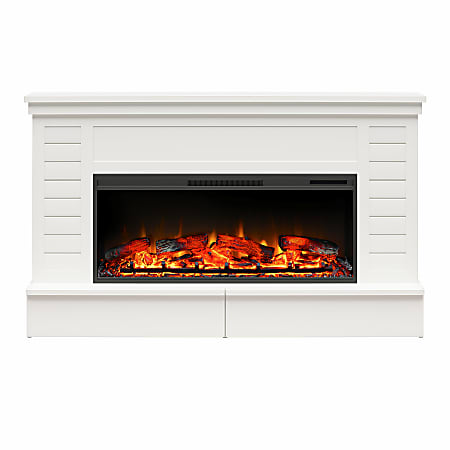 Ameriwood Home Hathaway Wide Shiplap Mantel With Linear Ameriwood Home Hathaway Wide Shiplap Mantel With Linear
