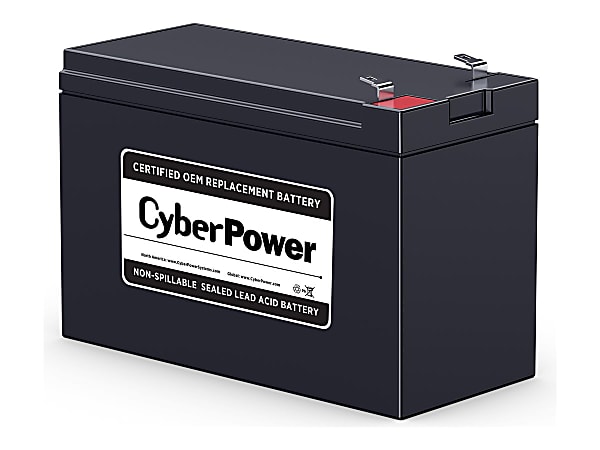 CyberPower RB1280 - UPS battery - 1 x battery - lead acid - 7.2 Ah - for AVR Series CP685AVR