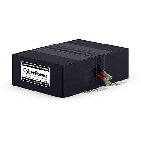 CyberPower RB1280X2A Replacement Battery Cartridge - 2 X 12 V / 9 Ah Sealed Lead-Acid Battery, 18MO Warranty