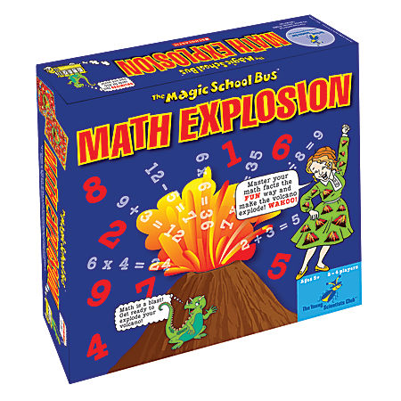 The Young Scientists Club The Magic School Bus Math Explosion Game, Grades K To 5
