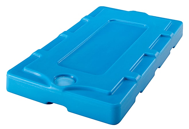 Cambro Mini Camchiller Insulated Cold Pack, 1-1/2"H x 8"W x 14"D, Cold Blue