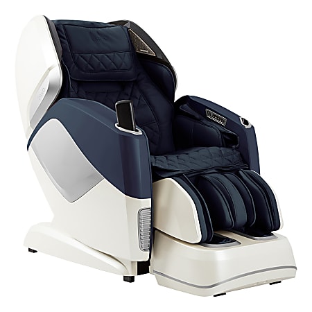 Osaki Pro Maestro 4-D Full-Body Massage Chair, Navy/Beige