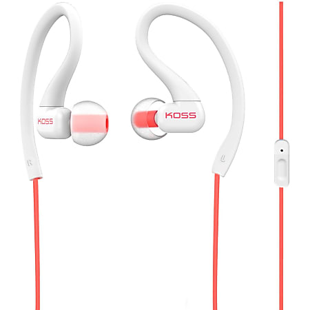 Koss FitClips KSC32i Earset - Stereo - Mini-phone (3.5mm) - Wired - 16 Ohm - 15 Hz - 20 kHz - Earbud, Ove - KSC32IC
