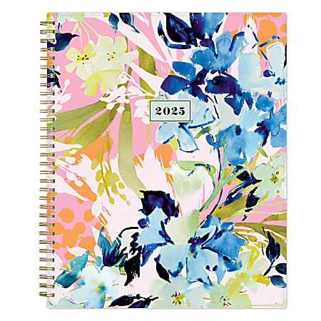 2025 Blue Sky Weekly/Monthly Planning Calendar, 8-1/2" x 11", Millie Pink, January To December, 148907