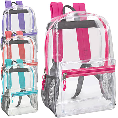Clear girl backpacks store